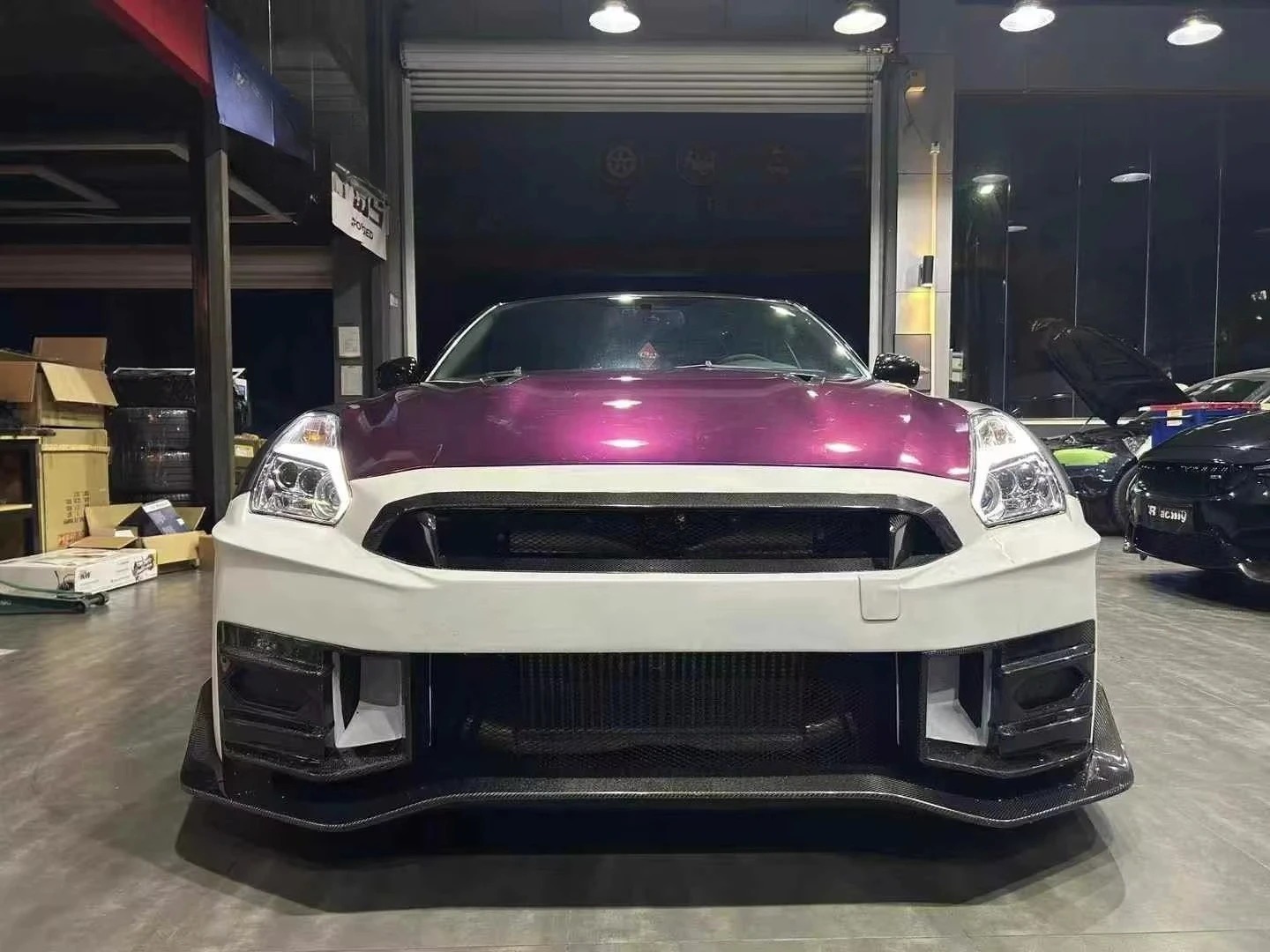 Carbon Fiber 2024 GTR35 NISMO Body Kit for GTR35 Old to New Upgrade